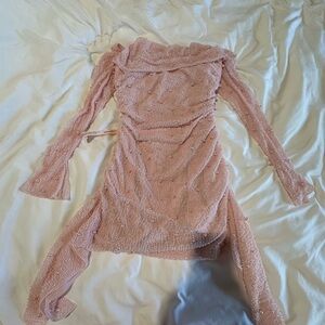 NWT: Oh Polly Tivoli Cowl Neck Mini Dress